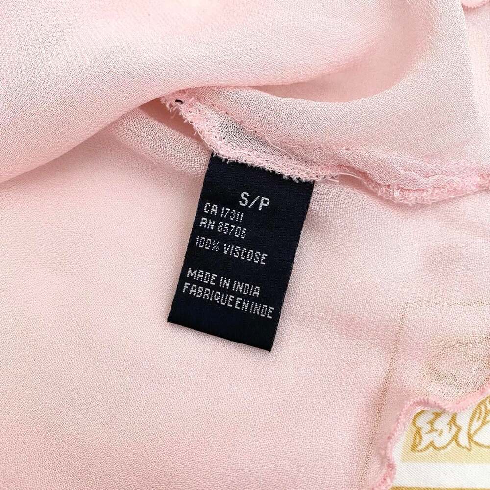 y2k pink sheer embroidered cami - Picture 4 of 8